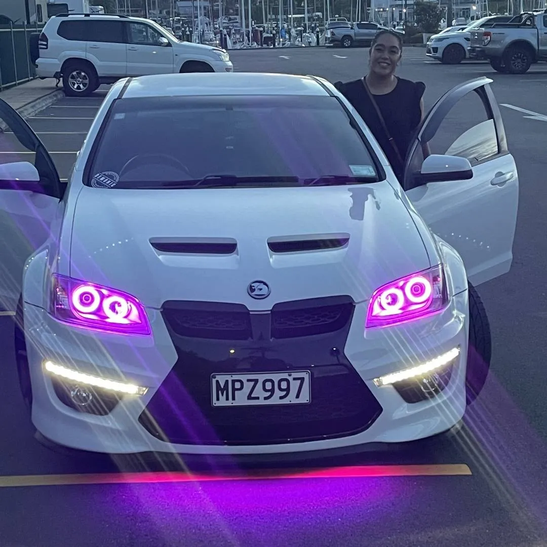 Holden VE Series 1 Black DRL Headlights