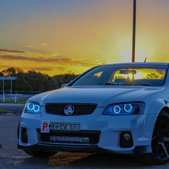 Holden VE Series 2 Black DRL Headlights