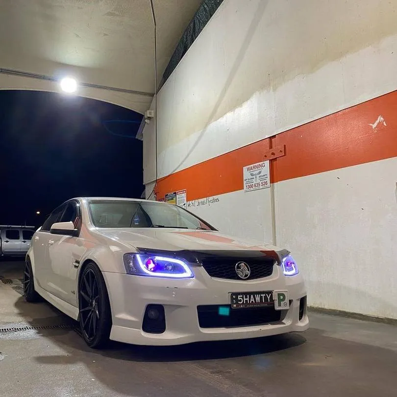 Holden VE Series 2 Black DRL Headlights