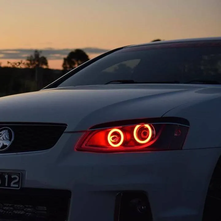 Holden VE Series 2 Black DRL Headlights