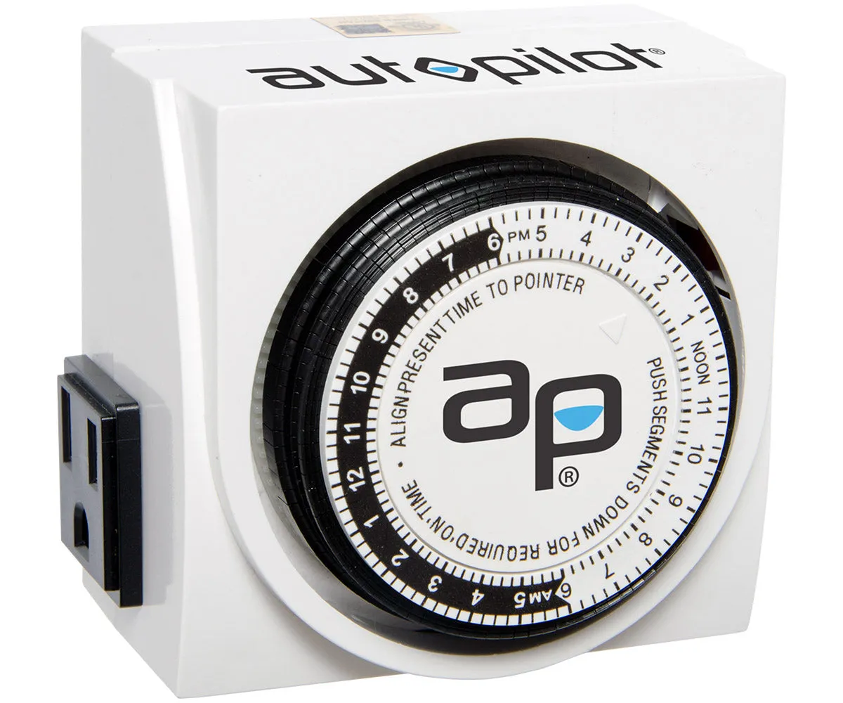 Hydrofarm Dual Outlet Analog Timer