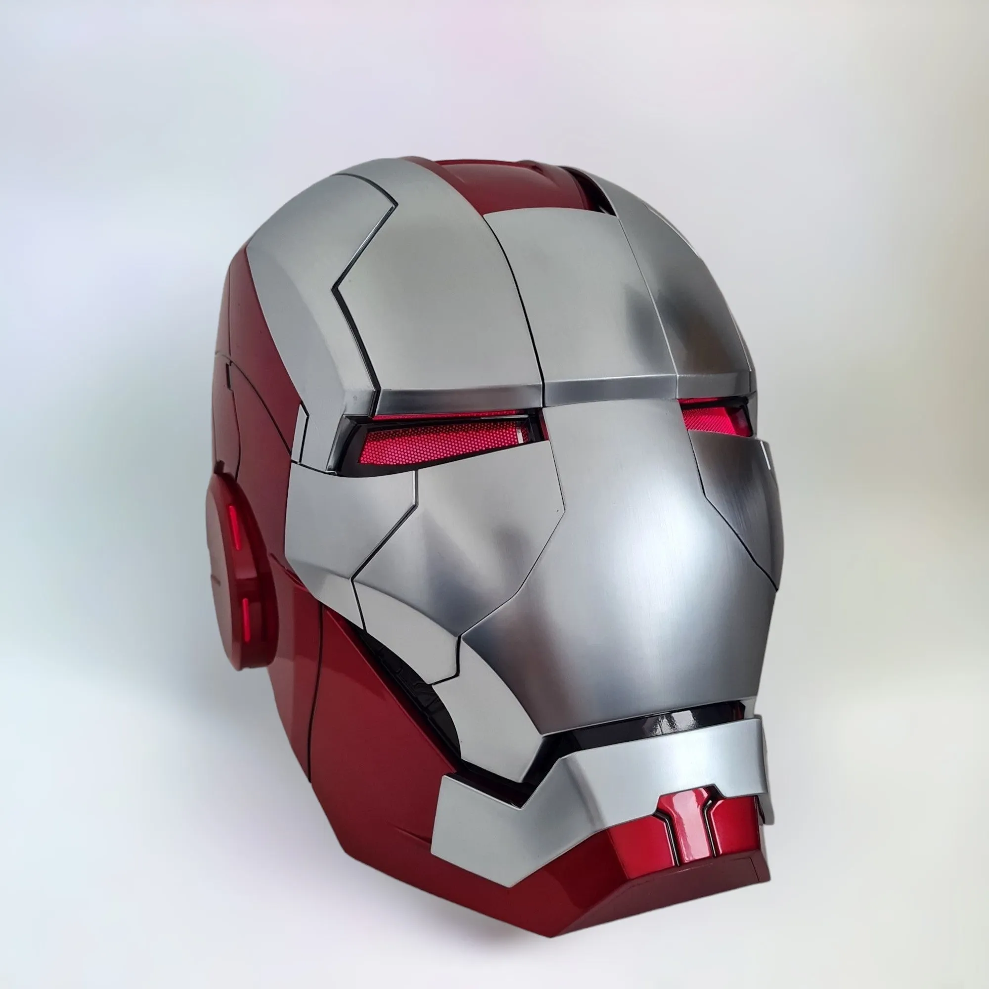Iron Man MK5 Helmet Silver Edition with Voice Control