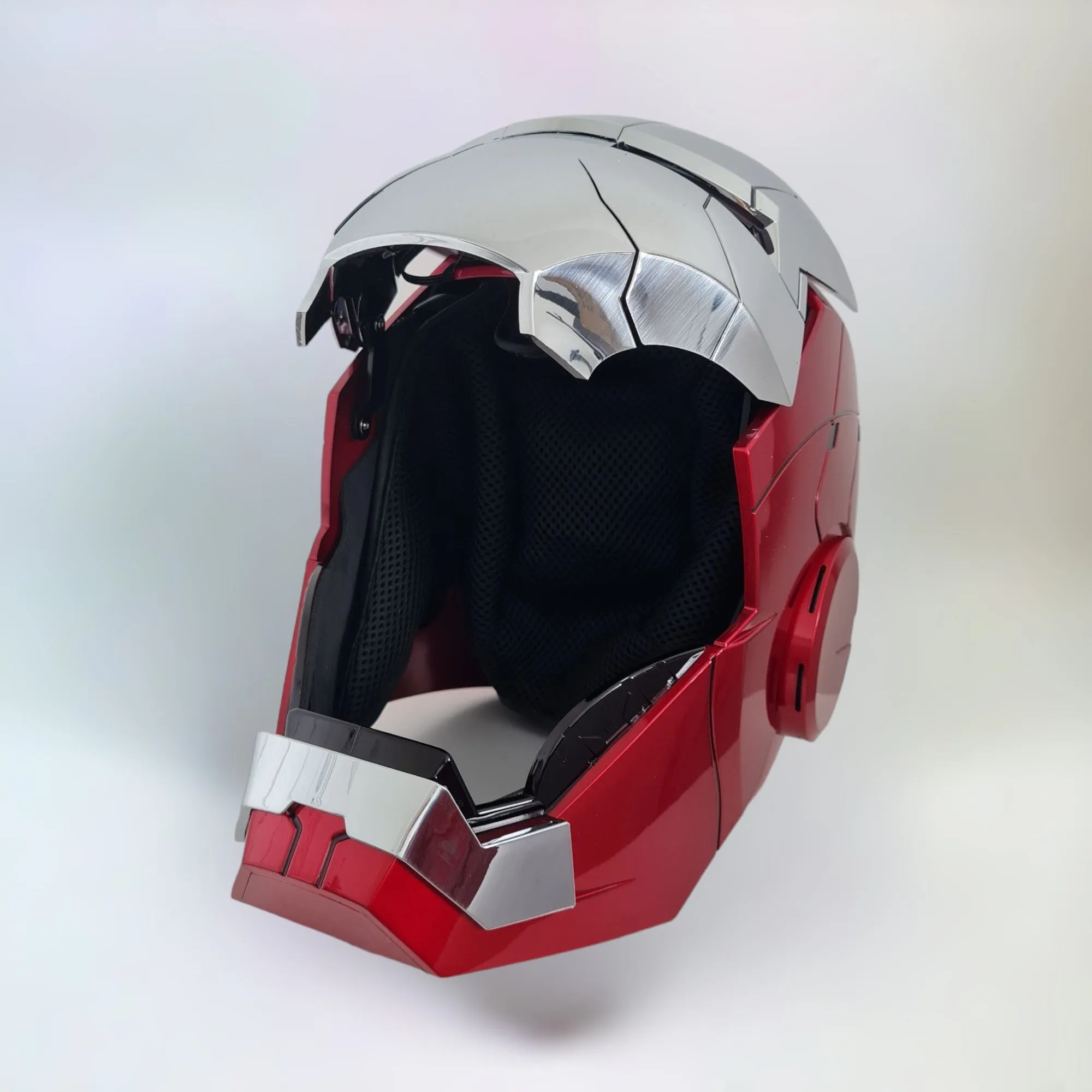 Iron Man MK5 Helmet Silver Edition with Voice Control