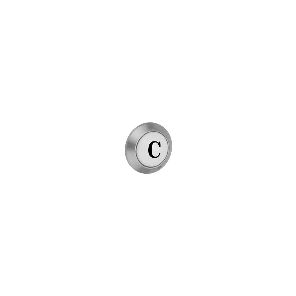 Jaclo 52-C Cold Porcelain Button For H-52 Handle