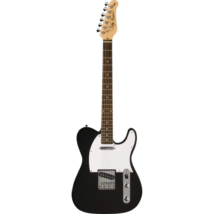 Jay Turser JTLTBK Black Electric Guitar