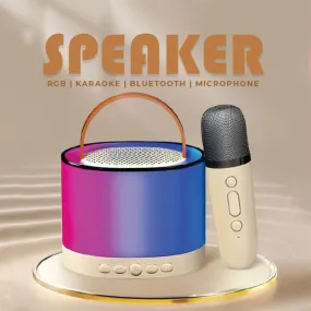 K52 WIRELESS KARAOKE SPEAKER WITH MICROPHONE