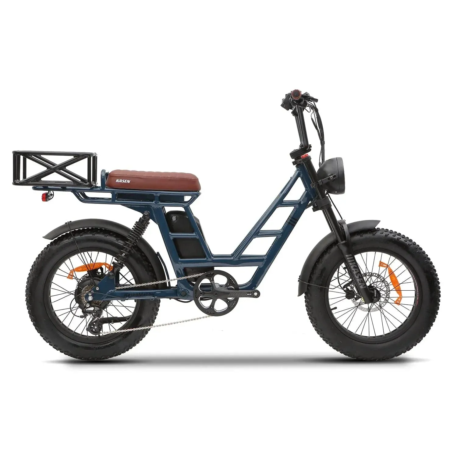 KASEN Malibu 1000 w Step Thru Ebike 20x4 Fat Electric Cargo eBike