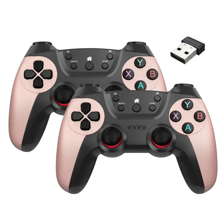KM-029   2.4G One for Two Doubles Wireless Controller Support PC / Linux / Android / TVbox
