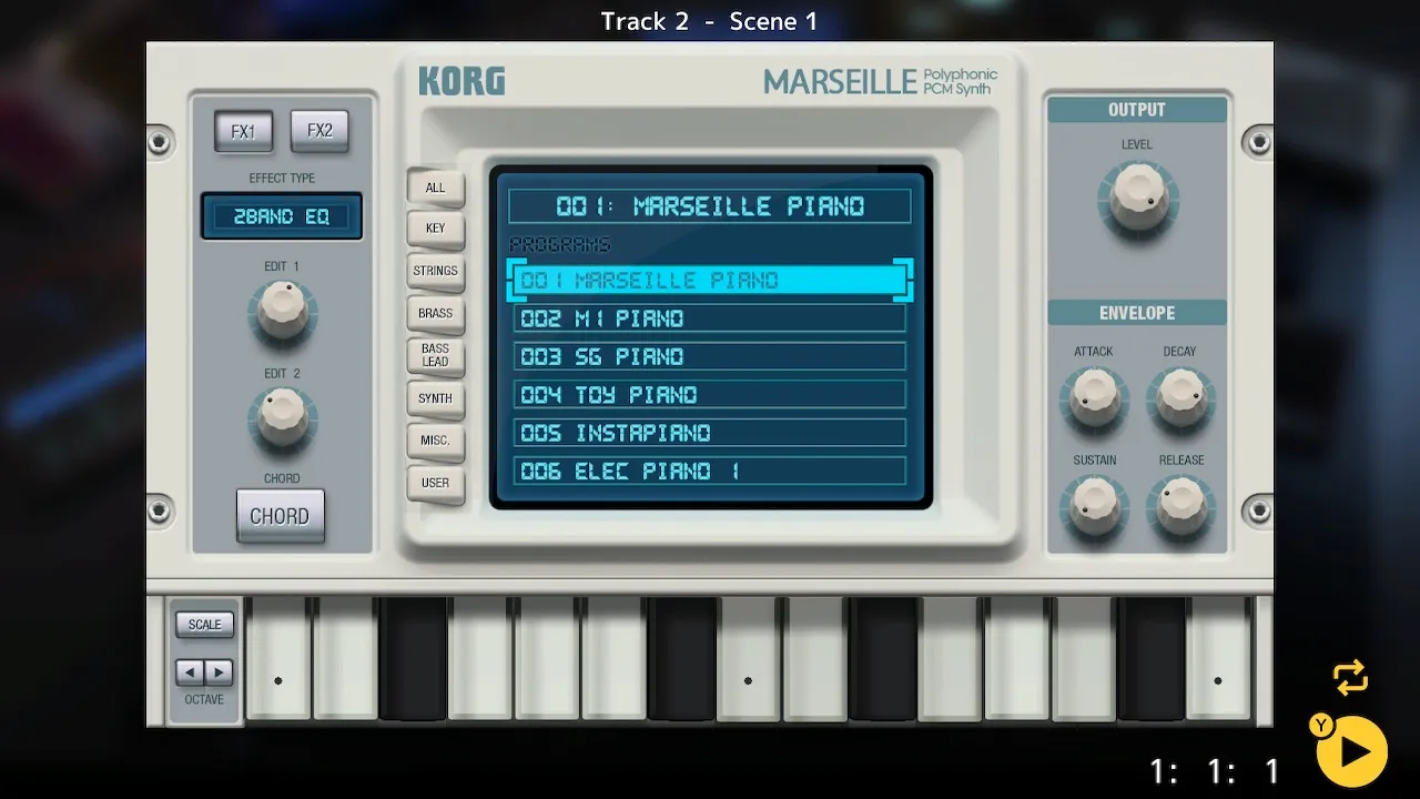 KORG Gadget for Nintendo Switch