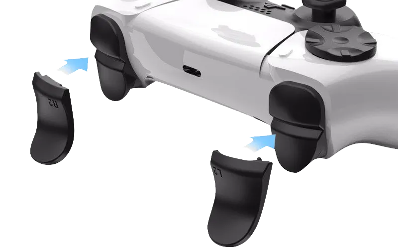L2 and R2 Extender Buttons For PS5 Controller