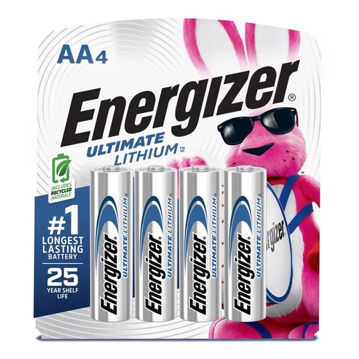 Lithium AA 1.5 V Batteries L91