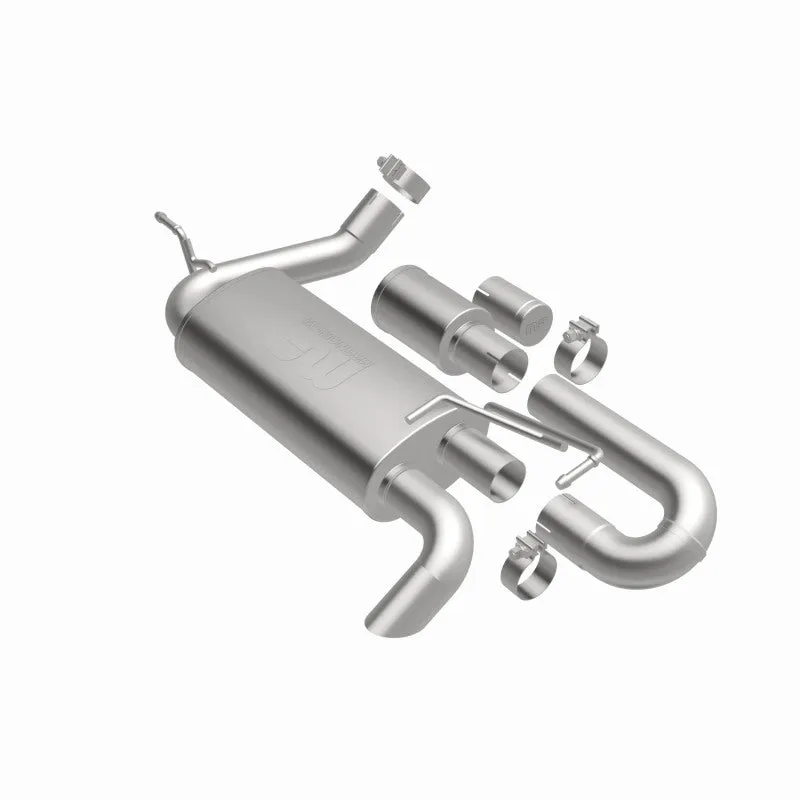 MagnaFlow 07-18 Jeep Wrangler JK Overland Series Axle-Back Exhaust System