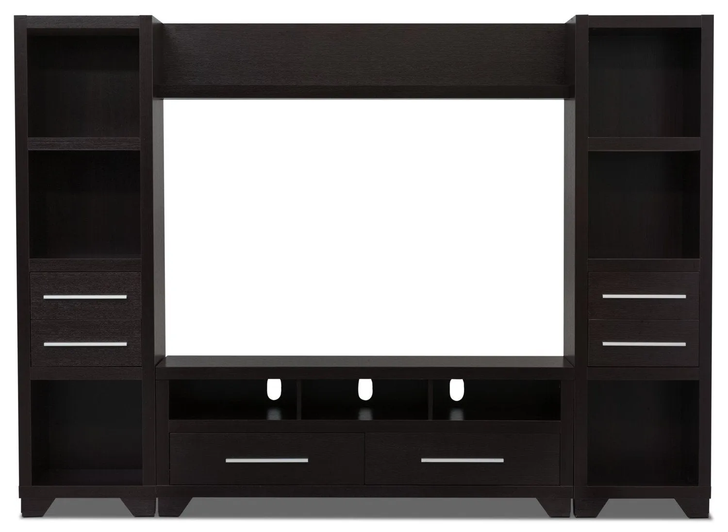 Maldon 4-Piece Entertainment Centre with 60" TV Opening - Espresso