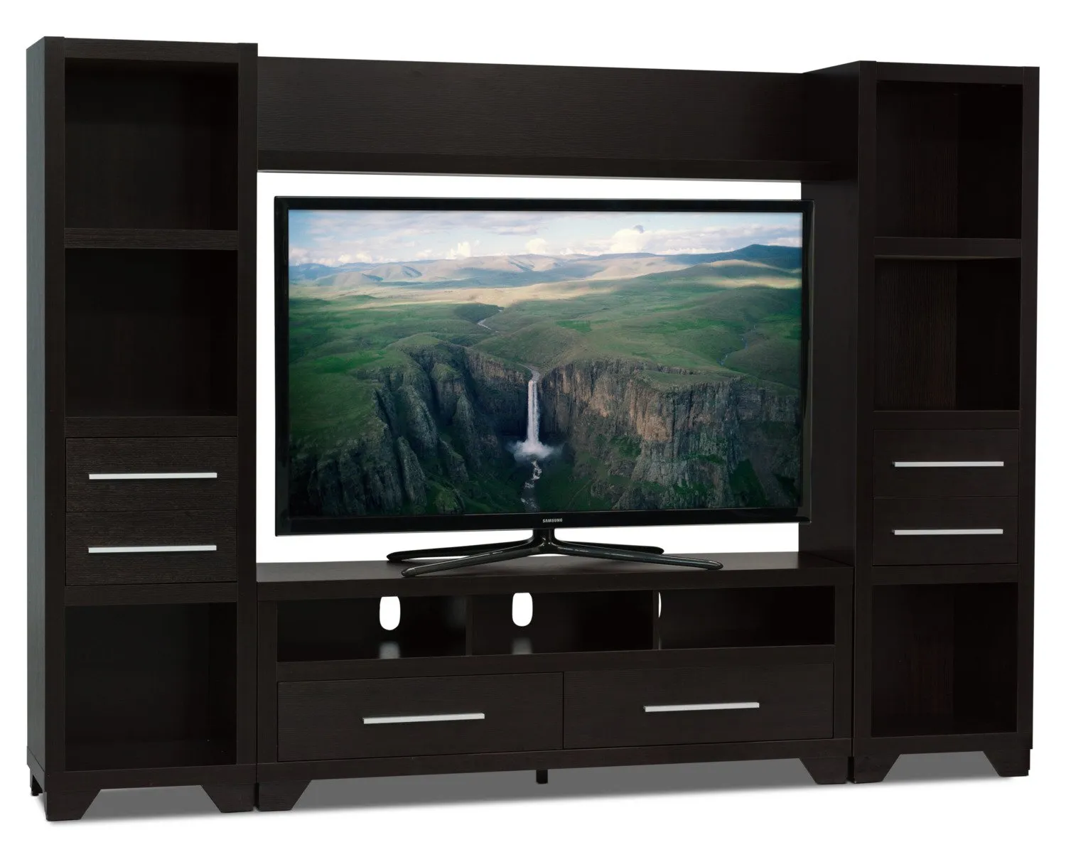 Maldon 4-Piece Entertainment Centre with 60" TV Opening - Espresso
