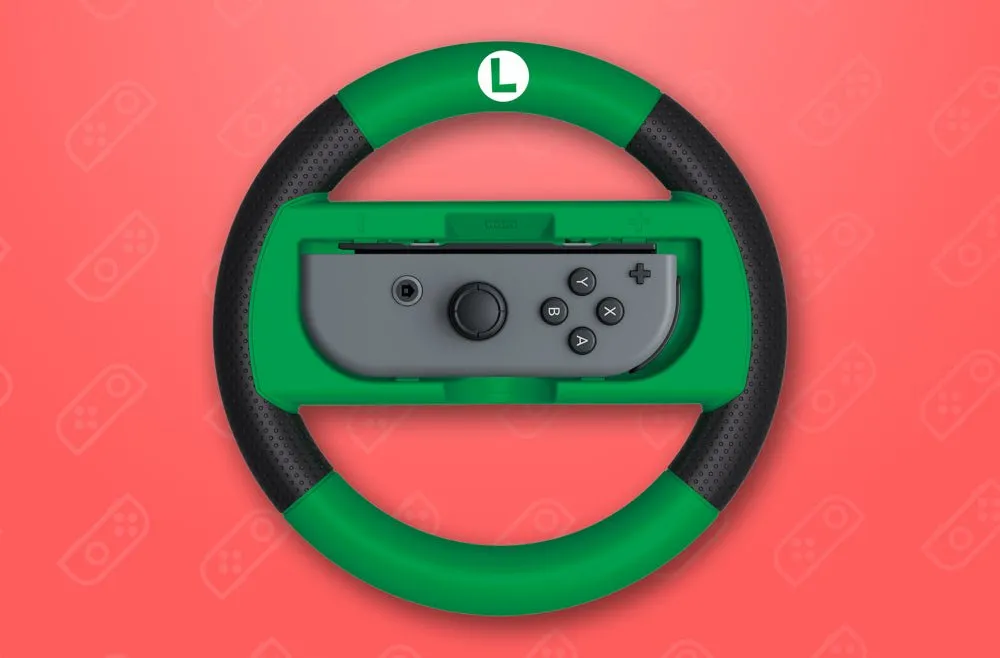 Mario Kart Racing Wheel - Luigi