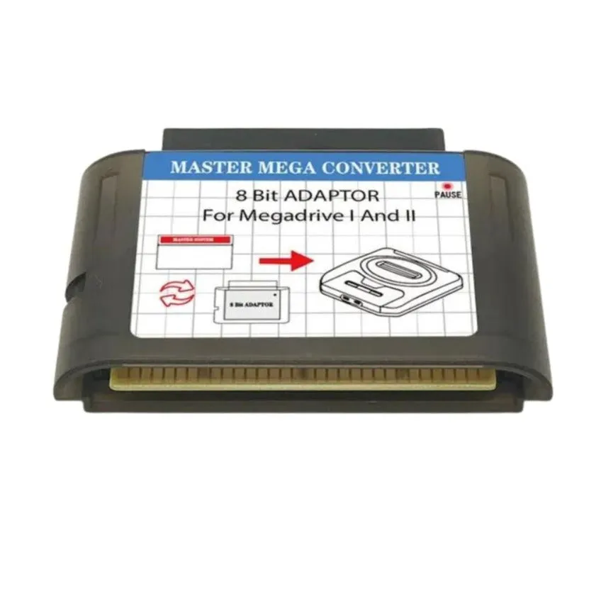 Master System to Mega Drive 1/2 Adapter: Play your favourite SMS games on your Genesis/Mega Drive
