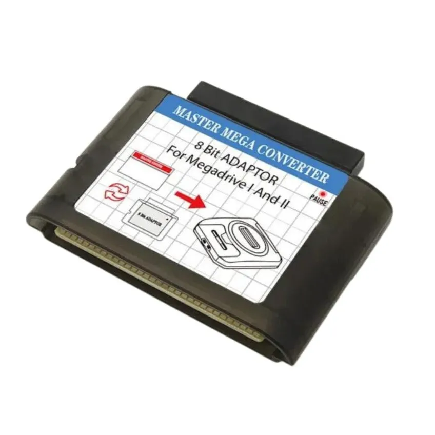 Master System to Mega Drive 1/2 Adapter: Play your favourite SMS games on your Genesis/Mega Drive