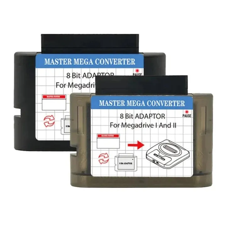 Master System to Mega Drive 1/2 Adapter: Play your favourite SMS games on your Genesis/Mega Drive