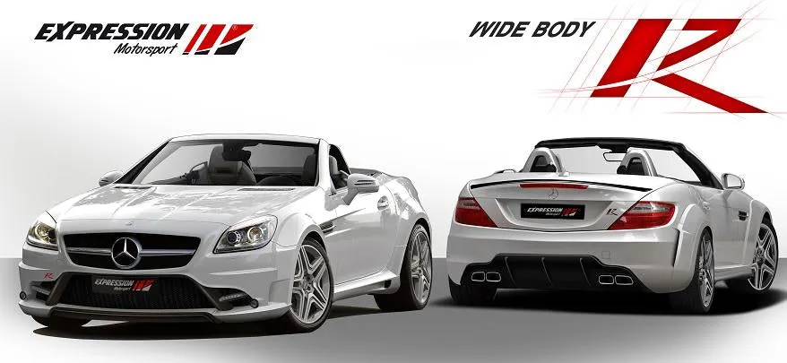 Mercedes-Benz SLK R172 Expression Widebody R Aero Bodykit
