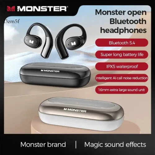 Monster AC311 Wireless Earphones Bluetooth 5.4