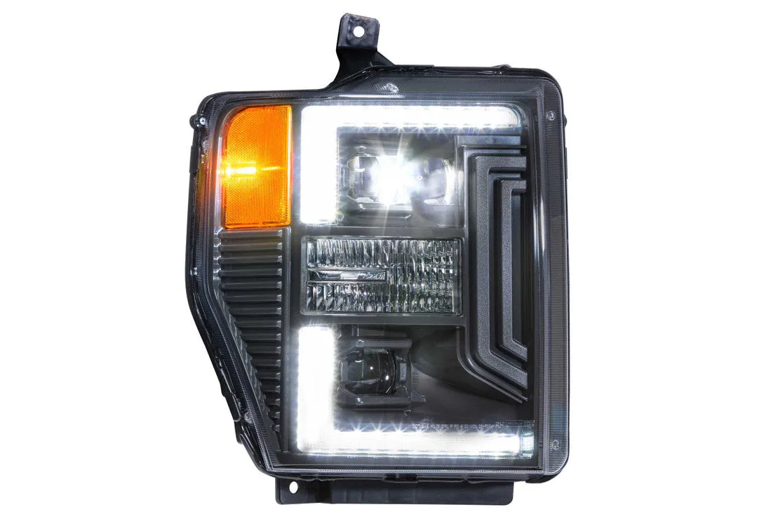 Morimoto Headlights Ford Super Duty (2008-2010) XB Hybrid - Black