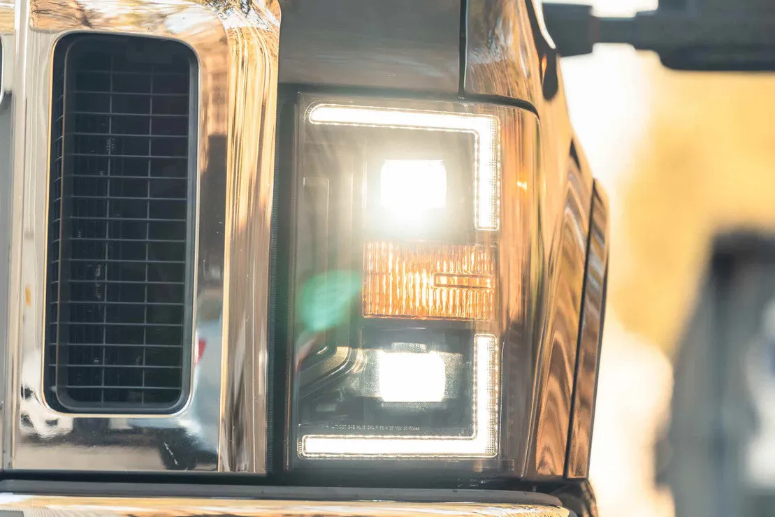 Morimoto Headlights Ford Super Duty (2008-2010) XB Hybrid - Black