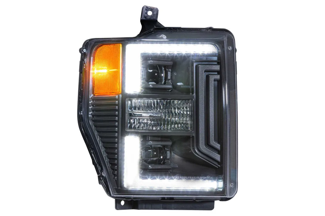 Morimoto Headlights Ford Super Duty (2008-2010) XB Hybrid - Black