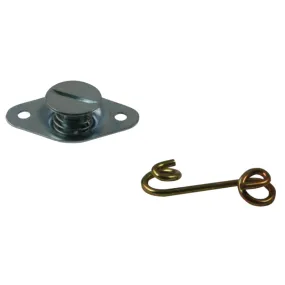 Moroso Self-Ejecting Quick Fastener - .400" Short Body - Grip Range: .098" to .133" - (10 Pack)