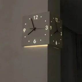 Motion Sensor Backlit Corner Clock Led Clock Light