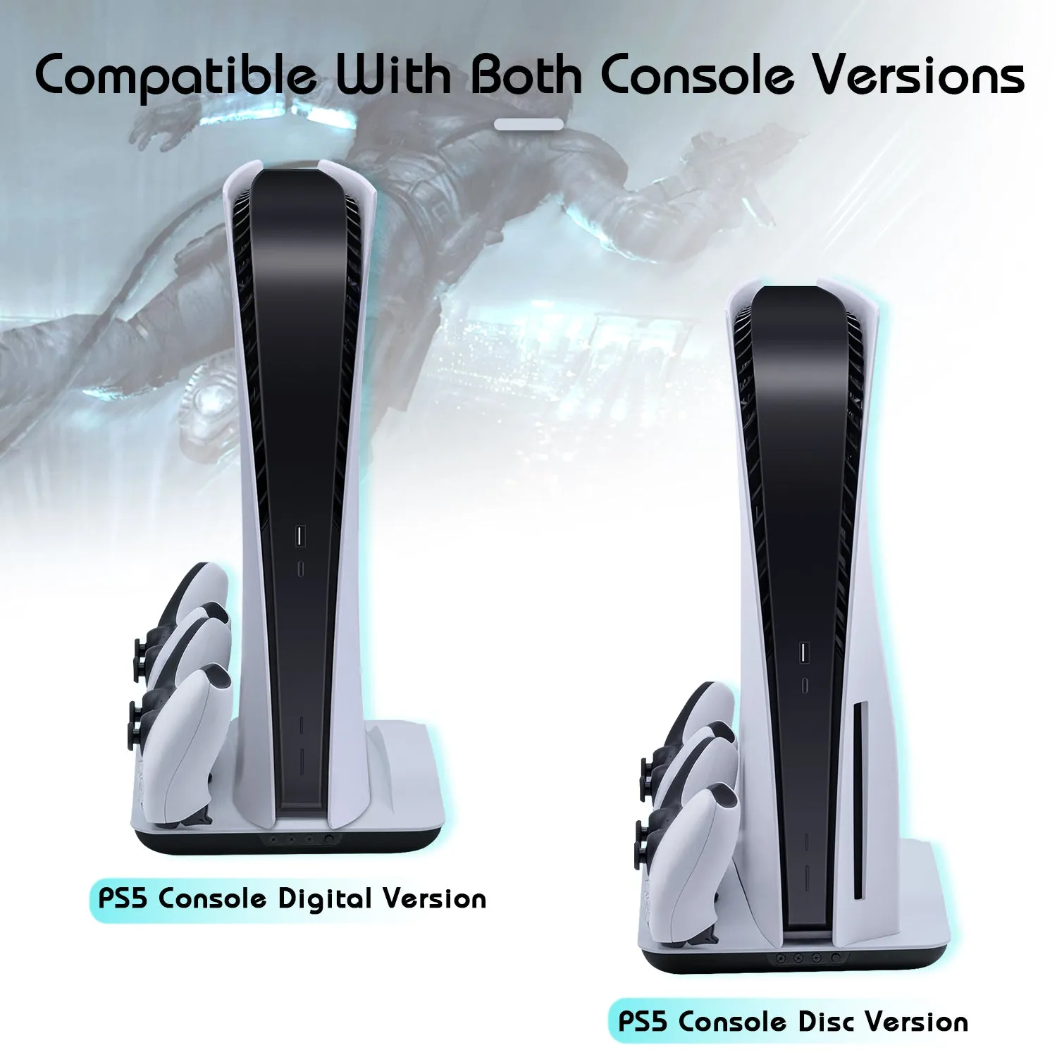 Multifunctional Cooling Stand with Charging for PS5 (TP5-05102)