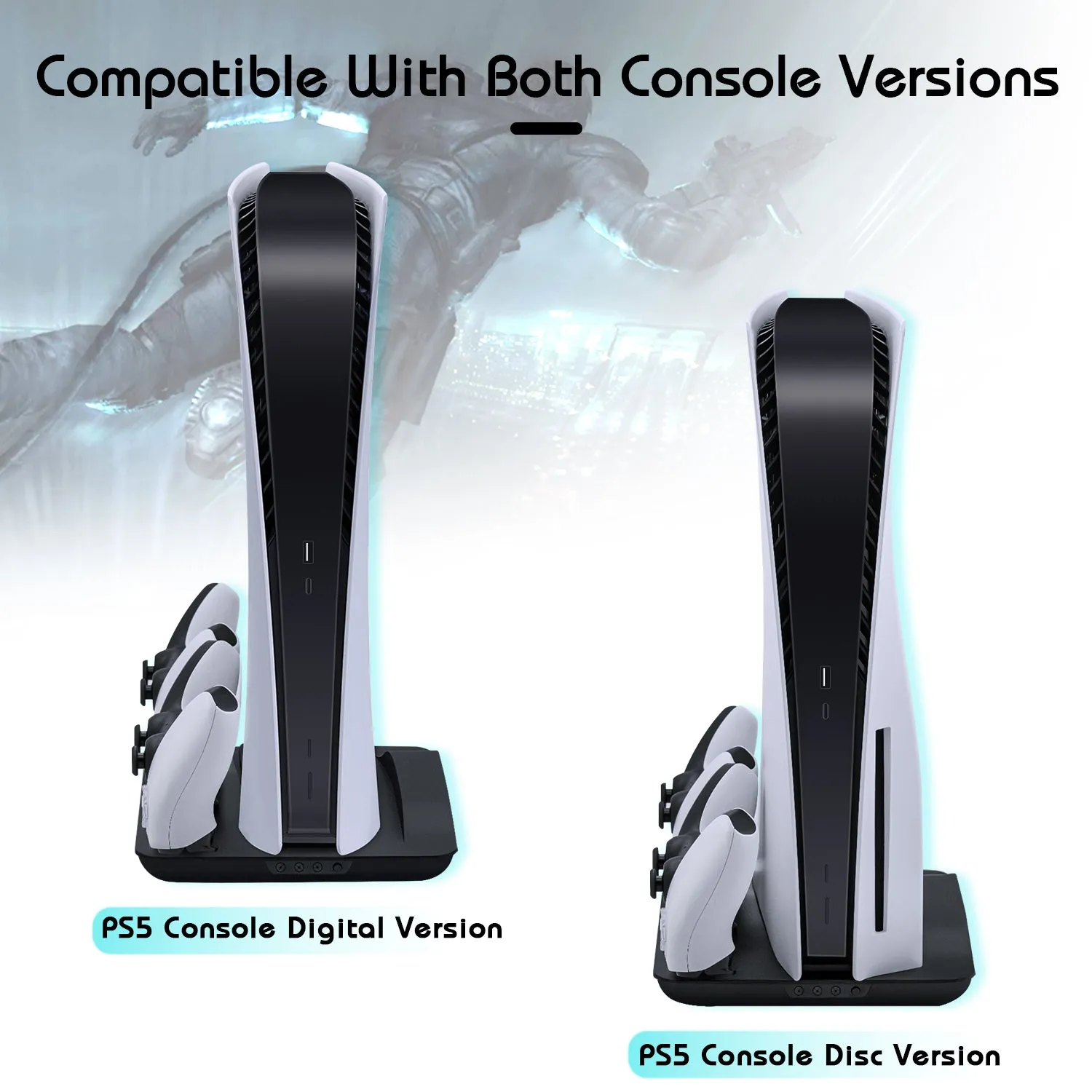 Multifunctional Cooling Stand with Charging for PS5 (TP5-05102)