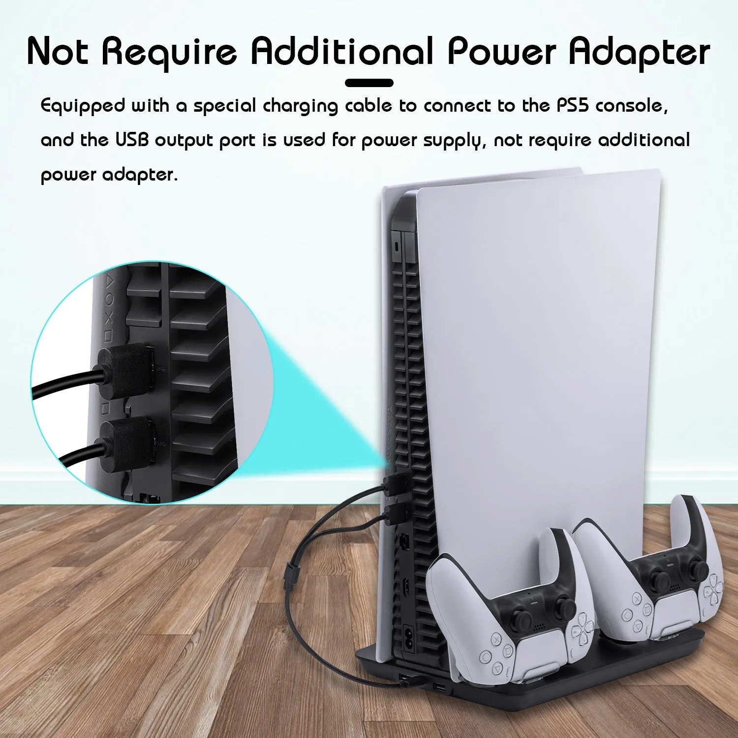 Multifunctional Cooling Stand with Charging for PS5 (TP5-05102)