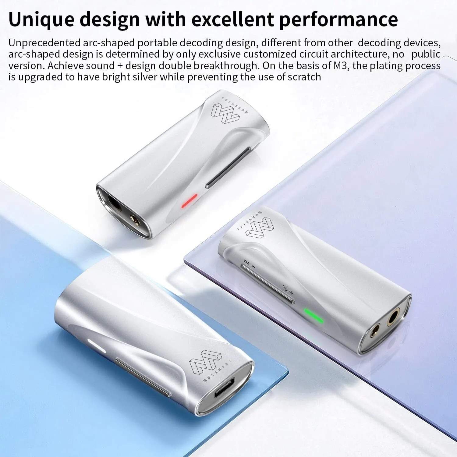 MUSE HiFi M3 II Dual CS43131 Portable DAC  & Headphone AMP