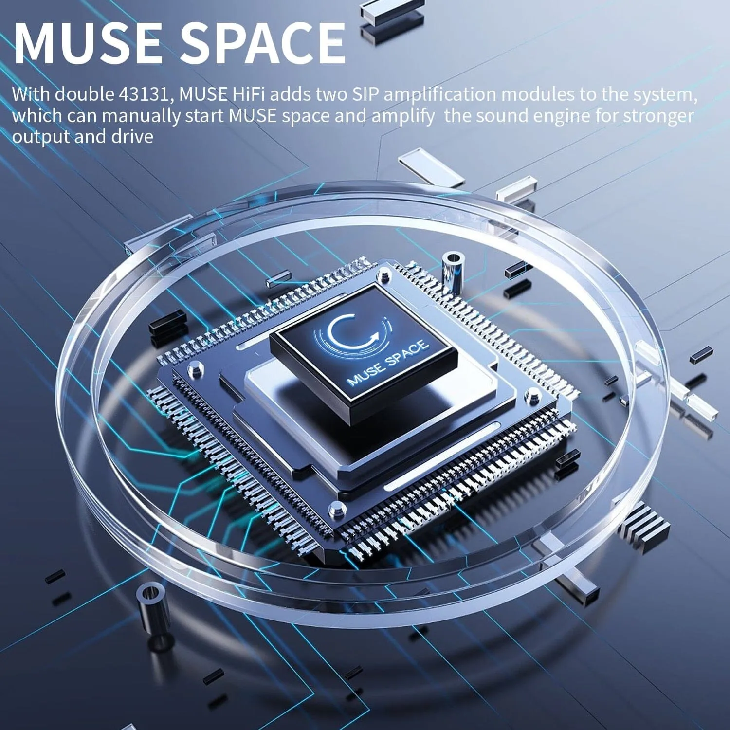MUSE HiFi M3 II Dual CS43131 Portable DAC  & Headphone AMP