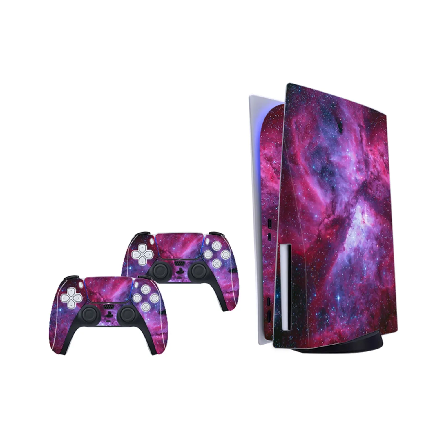 Mytrix Full Body Protective Skin Stickers for Playstation 5, Durable Vinyl Decal Style Easy Apply Skin Wrap Stickers
