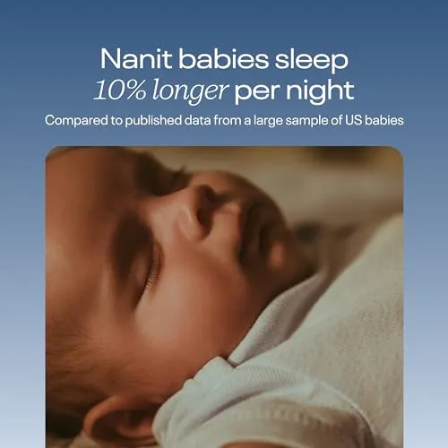 Nanit: Wall Mount Pro Camera Baby Monitor with Smart Alerts and Travel Case