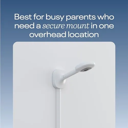 Nanit: Wall Mount Pro Camera Baby Monitor with Smart Alerts and Travel Case