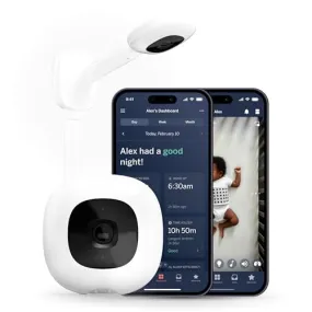 Nanit: Wall Mount Pro Camera Baby Monitor with Smart Alerts and Travel Case