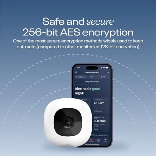 Nanit: Wall Mount Pro Camera Baby Monitor with Smart Alerts and Travel Case