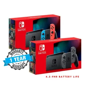Nintendo Switch Generation 2 Console - Local Warranty   1 Free Game
