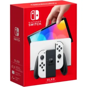 Nintendo Switch OLED Model White Set - 64GB - White - Brand New