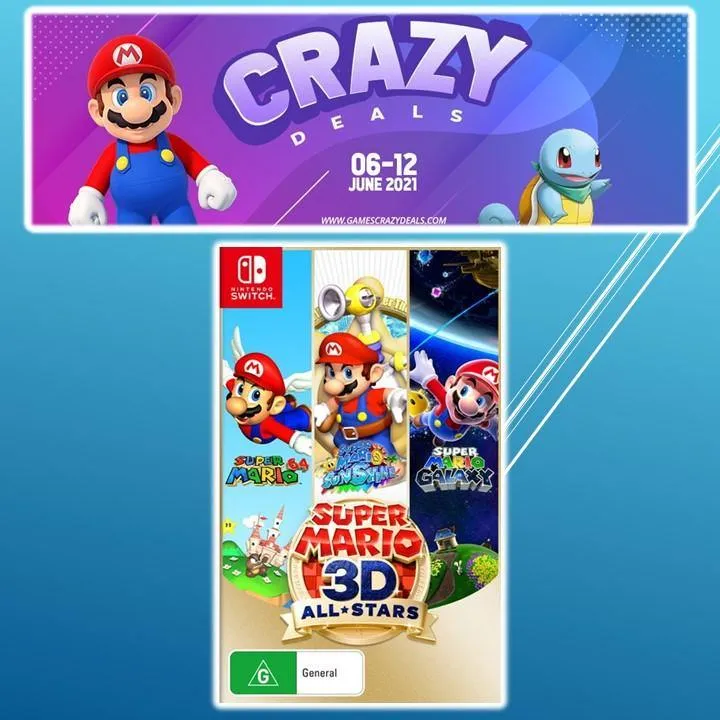 Nintendo Switch Super Mario 3D All-Stars (AU)