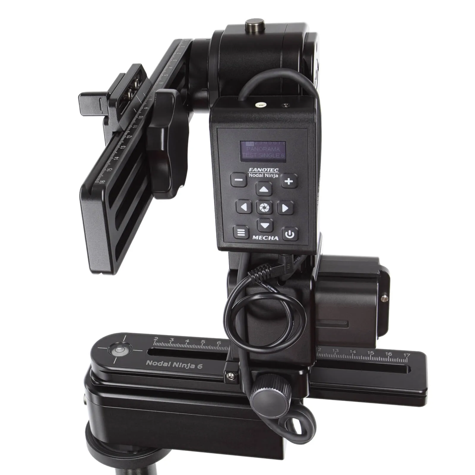 Nodal Ninja 6 E2 C2 Mecha with Nadir Adapter - Dual Axis Robotic Panoramic Head