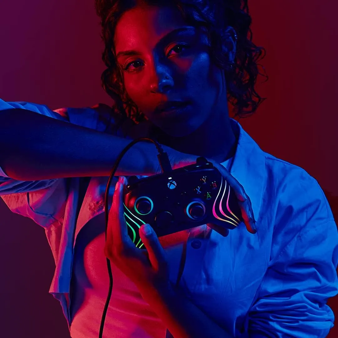 PDP Afterglow Wave Black Controller