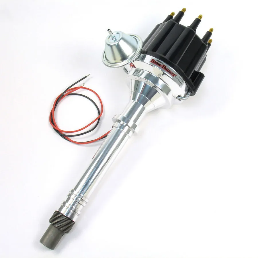 PerTronix SB Chevy Ignitor III Distributor w/ Vacuum Advance & Black Cap