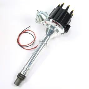 PerTronix SB Chevy Ignitor III Distributor w/ Vacuum Advance & Black Cap
