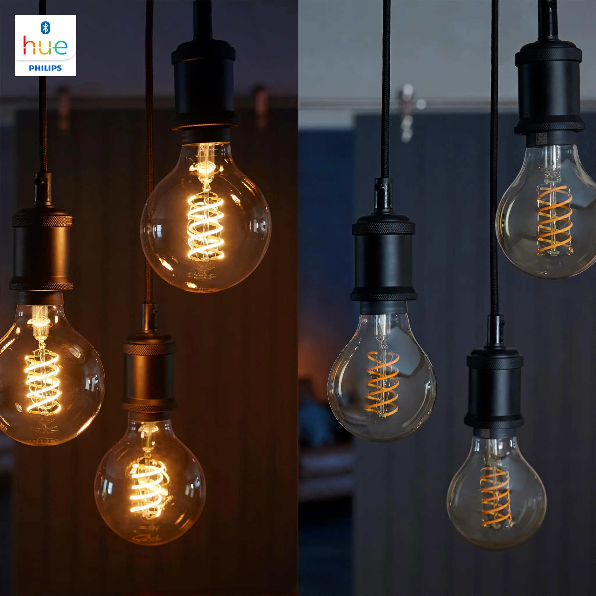 Philips Hue B22 A60 White Filament Bluetooth Bulb