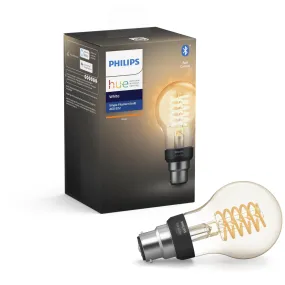 Philips Hue B22 A60 White Filament Bluetooth Bulb
