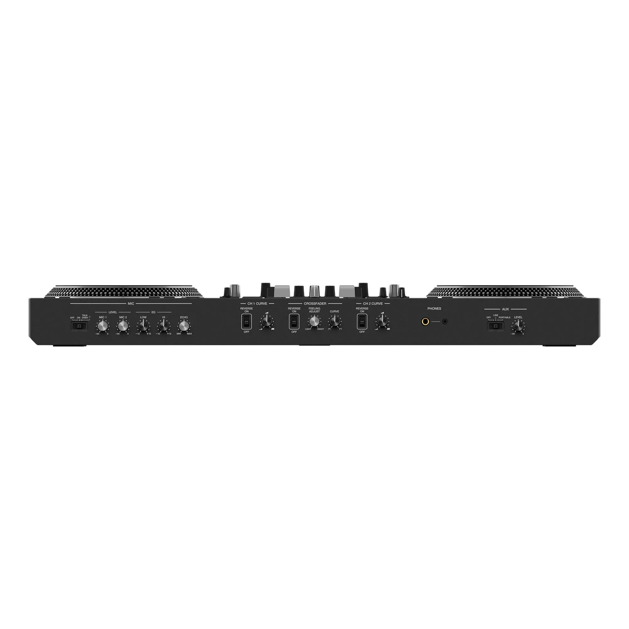 Pioneer DJ Scratch-Style 2-Channel Professional DJ Controller for Serato DJ Pro, Professional DJ Equipment Audio Interface Mixer - Black (DDJ-REV7)