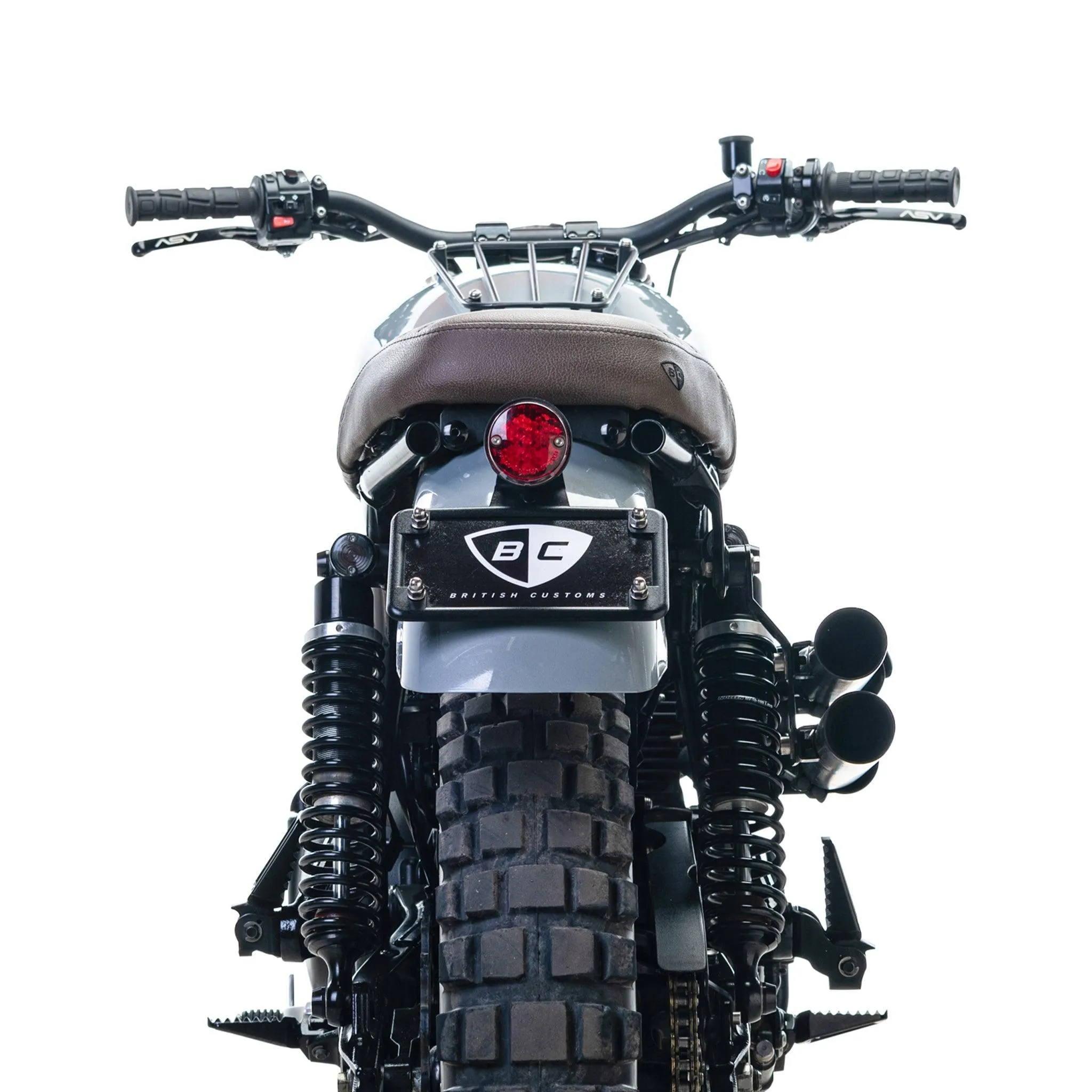 Plug & Play Retro Turn Signals for Triumph Motorcycles (2016 ) | Rear Shock Mount